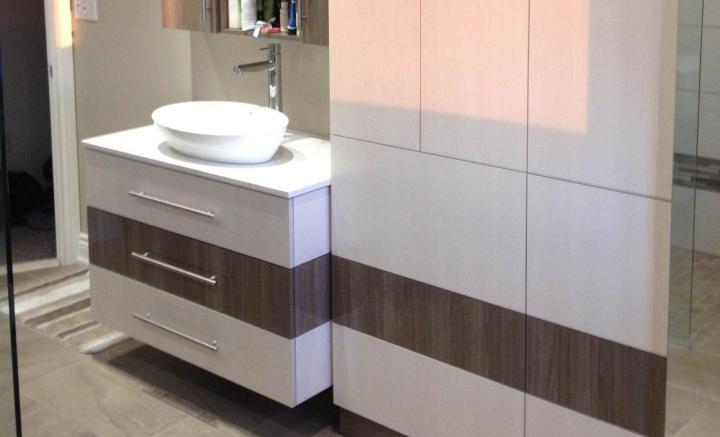 Armoire de salle de bain à Sainte-Julie<br>Fabrication d’armoire de salle de bain à Sainte-Julie<br>Installation d’armoire de salle de bain à Sainte-Julie